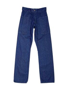 Railcar Fine Goods Heavyweight Denim Jeans Dark Wash High Rise Women’s 27